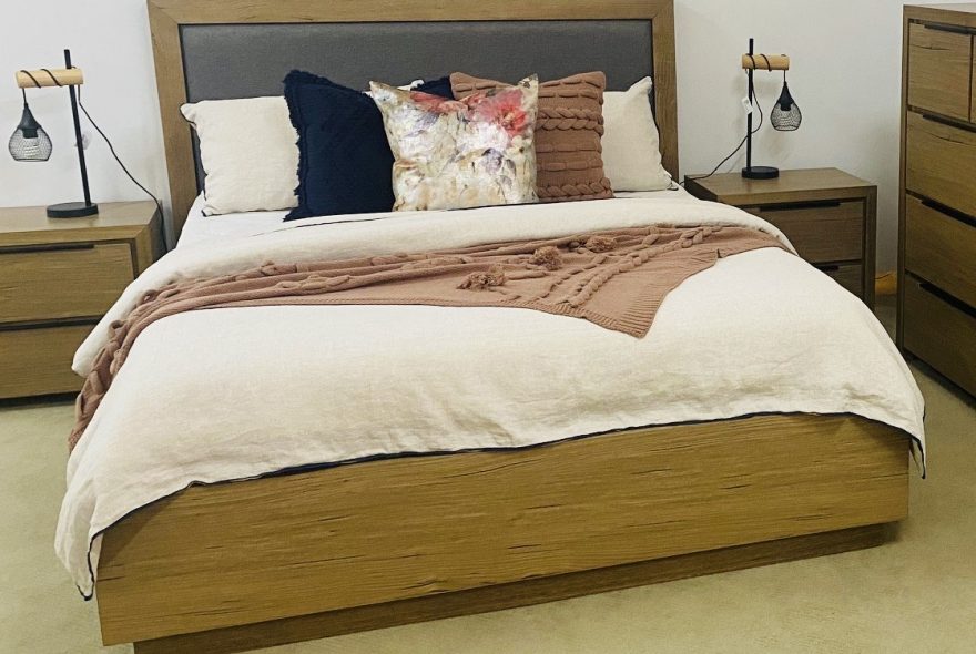 Jupitus Gas Lift Bedroom Suite Sleep Doctor Fyshwick